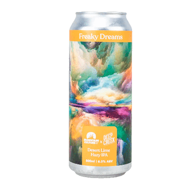 Mountain Culture x Deep Creek Freaky Dreams Desert Lime Hazy IPA 500ml Can
