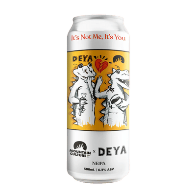 Mountain Culture x Deya It's Not Me, It's You NEIPA 500ml Can