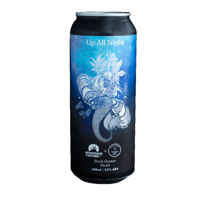 Mountain Culture x Stella Maris Oyster Co Up All Night Rock Oyster Stout 500ml Can