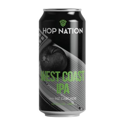Hop Nation West Coast IPA w/ NZ Cascade 440ml Can