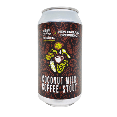 New England Coconut Milk Coffee Stout 375ml Can