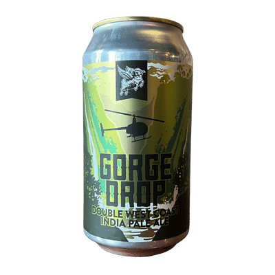 New England Gorge Drop Double West Coast IPA 375ml Can