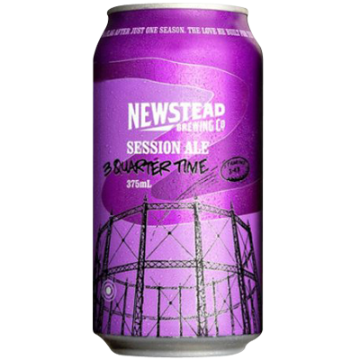 Newstead 3 Quarter Time Session Ale 375ml Can