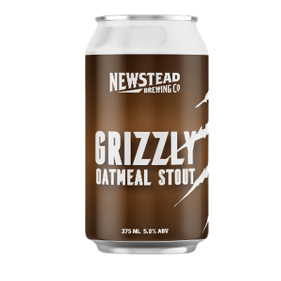 Newstead Grizzly Oatmeal Stout 375ml Can