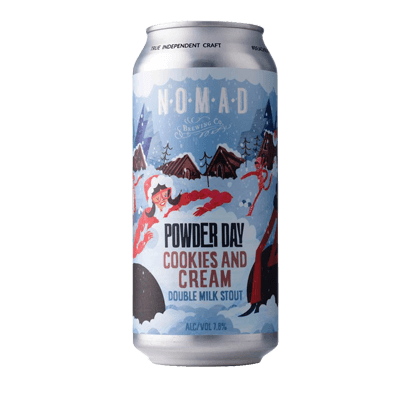 Nomad Powder Day Cookies & Cream Imperial Stout 440ml Can