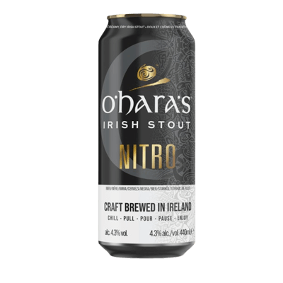 O'Hara's Irish Nitro Stout 440ml Can