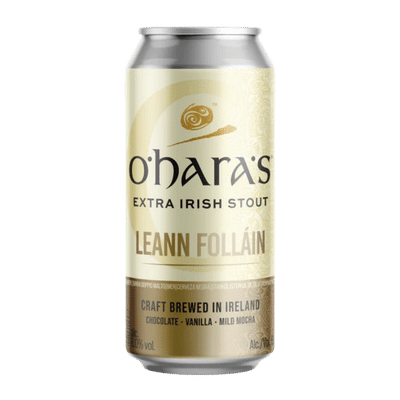 O'Hara's Leann Follain Extra Irish Stout 440ml Can