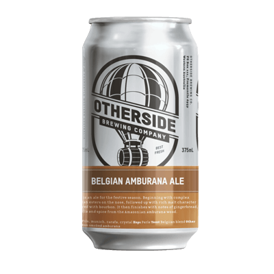 Otherside Belgian Amburana Brown Ale 375ml Can
