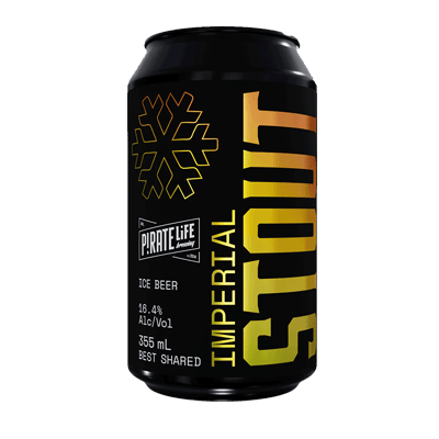 Pirate Life Ice Beer Imperial Stout 355ml Can