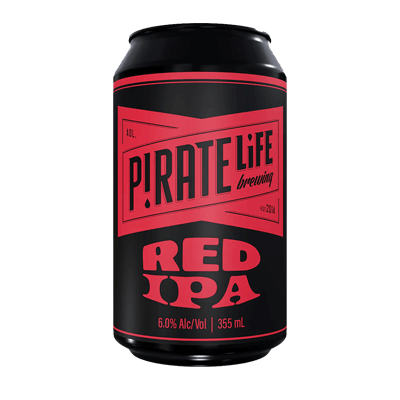 Pirate Life Red IPA 355ml Can