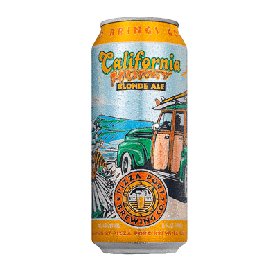 Pizza Port California Honey Blonde Ale 473ml Can