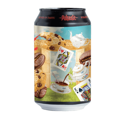 Puhaste Beans & Biscuits Columbian Coffee & Biscuits Imperial Stout 330ml Can