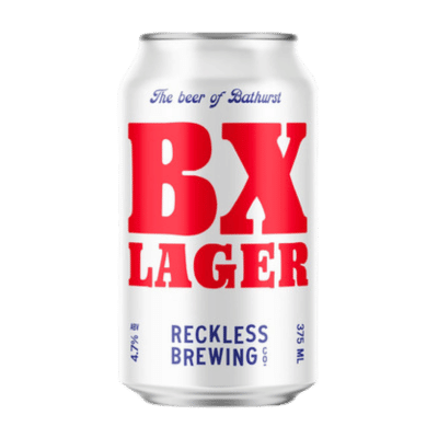 Reckless BX Lager 375ml Can
