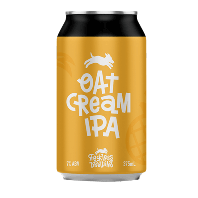 Reckless Oat Cream IPA 375ml Can