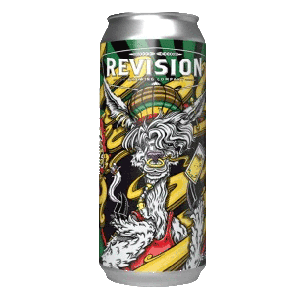 Revision Hazy Life NE-Style Hazy Double IPA 473ml Can