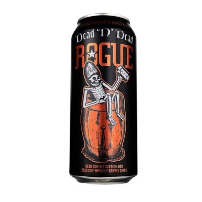 Rogue Dead 'n' Dead Whiskey Barrel Aged Dead Guy Ale 473ml Can