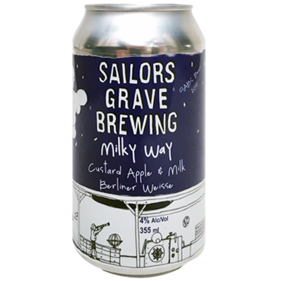 Sailors Grave Milky Way Custard Apple & Milk Berliner Weisse