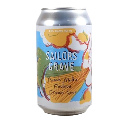 Sailors Grave Peach Melba Pavlova Cream Sour