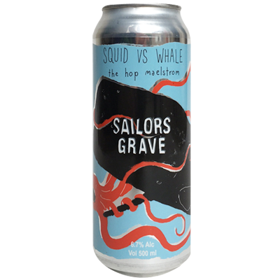 Sailors Grave Squid vs Whale IPA (1 CAN LIMIT)