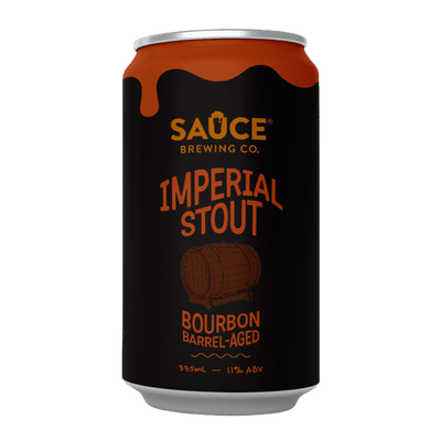 Sauce Bourbon Barrel Aged Imperial Stout 375ml Can
