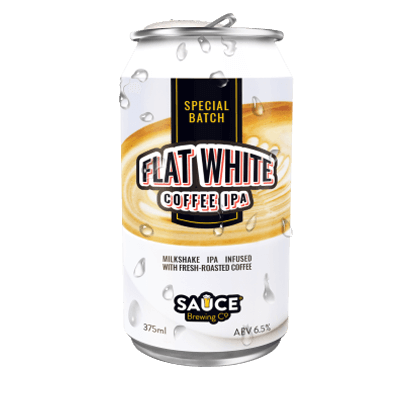 Sauce Flat White Coffee IPA 375ml Can