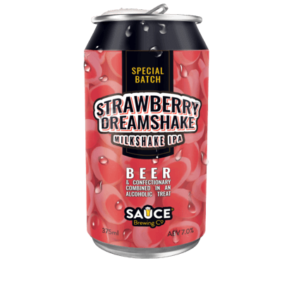 Sauce Strawberry Dreamshake IPA 375ml Can