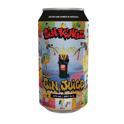 Yulli's/Scott Marsh Collaboration Bin Kingz Bin Juice Hazy IPA 375ml Can