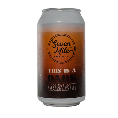 Seven Mile This Is a Dark Beer Stout 375ml Can