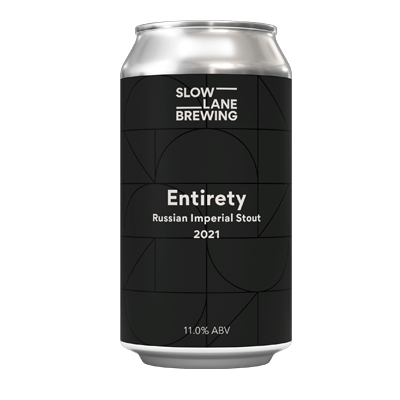 Slow Lane Entirety Imperial Stout 375ml Can
