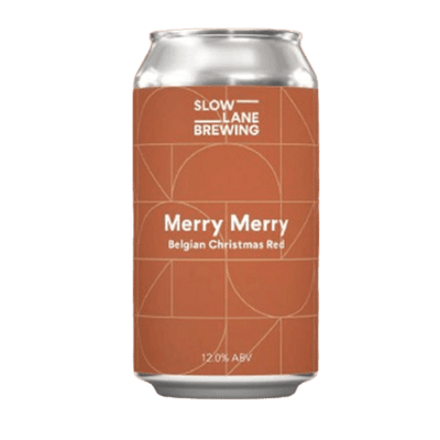 Slow Lane Merry Merry Belgian Christmas Red 375ml Can