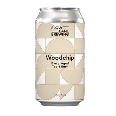 Slow Lane Woodchip Barrel Aged Table Beer 375ml Can