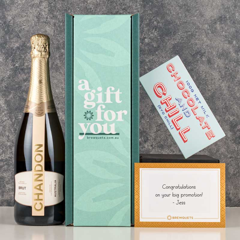 Sparkling Wine & Chocolate Hamper