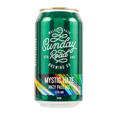 Sunday Road Mystic Haze Hazy Pale Ale 375ml Can