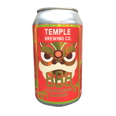 Temple 888 Mandarin Saison 375ml Can