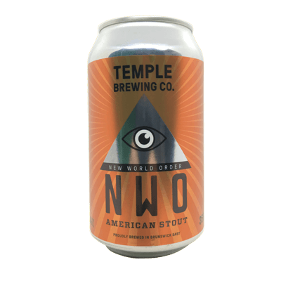 Temple New World Order Stout 355ml Can