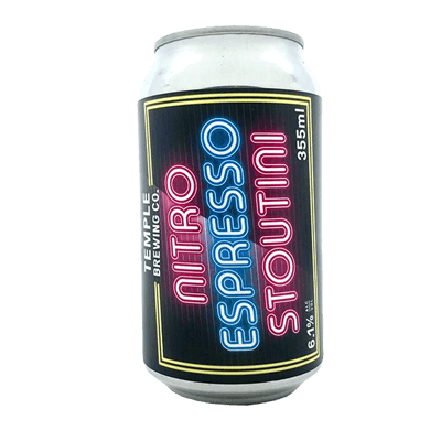 Temple Nitro Espresso Stoutini Stout (2 Can Limit)