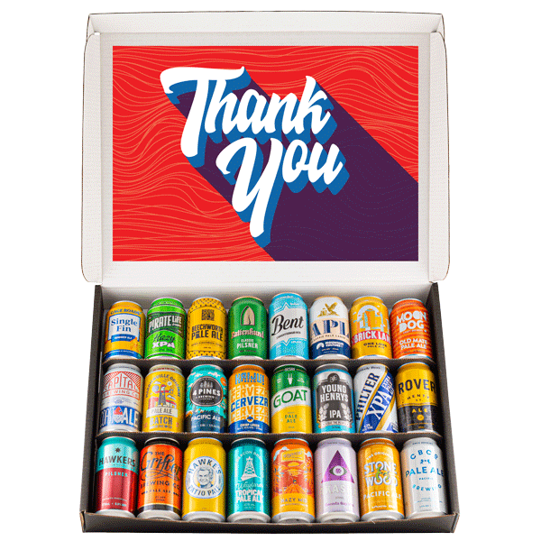 Thank You 24 Beer Gift Pack