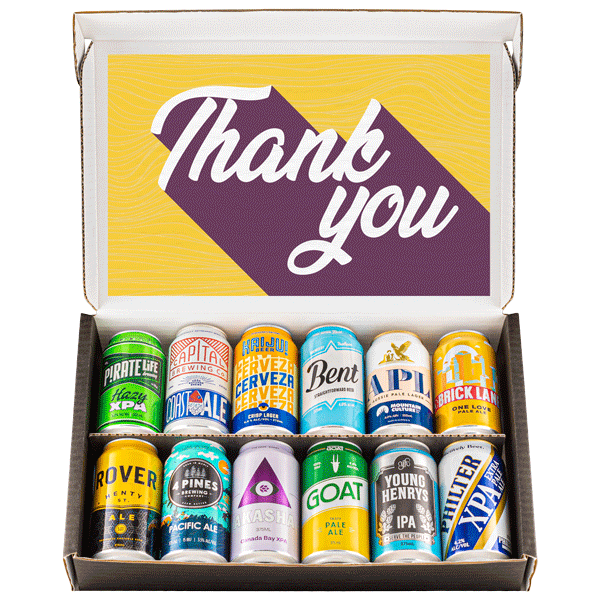 Thank You Beer Box