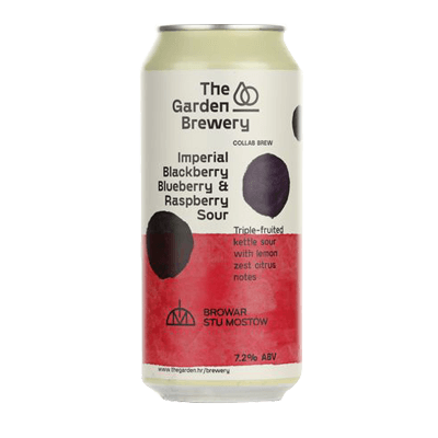 The Garden Imperial Blackberry, Blueberry & Raspberry Sour Ale