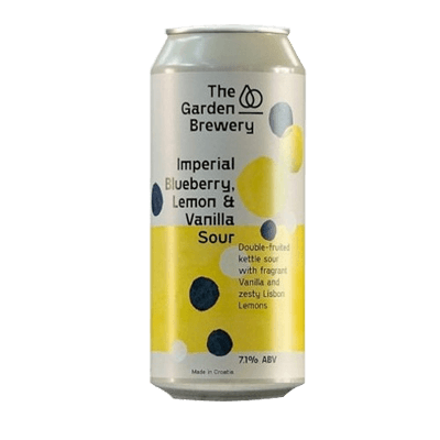 The Garden Imperial Blueberry Lemon & Vanilla Sour 440ml Can