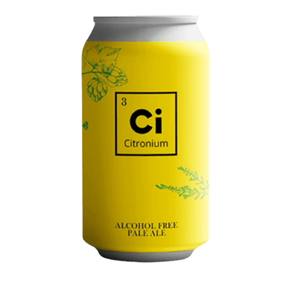 The Zythologist Citronium Alcohol Free Pale Ale 375ml Can