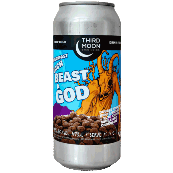 Third Moon Brewing Breakfast Each Beast A God Coffee, Maple & Chocolate Double Stout 473ml Can