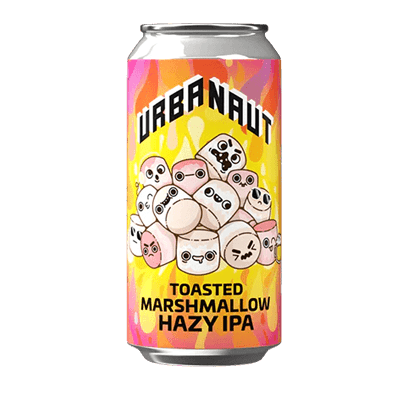 Urbanaut Toasted Marshmallow Hazy IPA 440ml Can