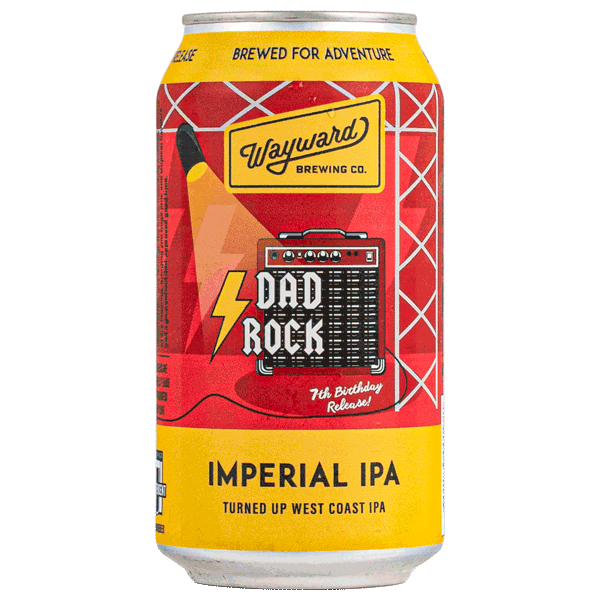 Wayward Dad Rock Imperial West Coast IPA 375ml Can