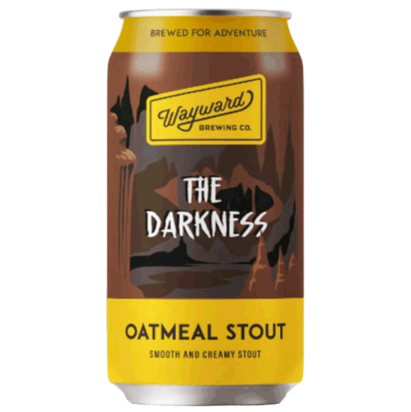Wayward The Darkness Oatmeal Stout 375ml Can