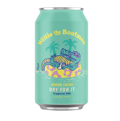 Willie The Boatman Day For It Tropical IPA 375ml Can