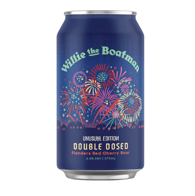 Willie The Boatman Double Dosed Flanders Red Cherry Sour 375ml Can