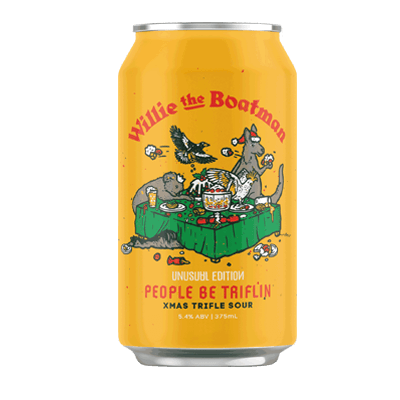 Willie The Boatman People Be Triflin Xmas Trifle Sour 375ml Can