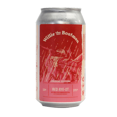 Willie The Boatman Red Rye-Ot Session IPA