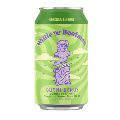Willie the Boatman Gummi Venus Nitro Imperial Sour 375ml Can